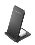 2 in 1 Travel Wireless Fast Charger - Black - Power Adapters