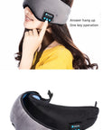 Eye Mask Headset-answer-phone-one-touch