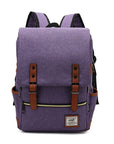 City Vintage Backpack - Purple / 16inch - Backpacks