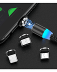 Magnetic USB Cable Fast Charging