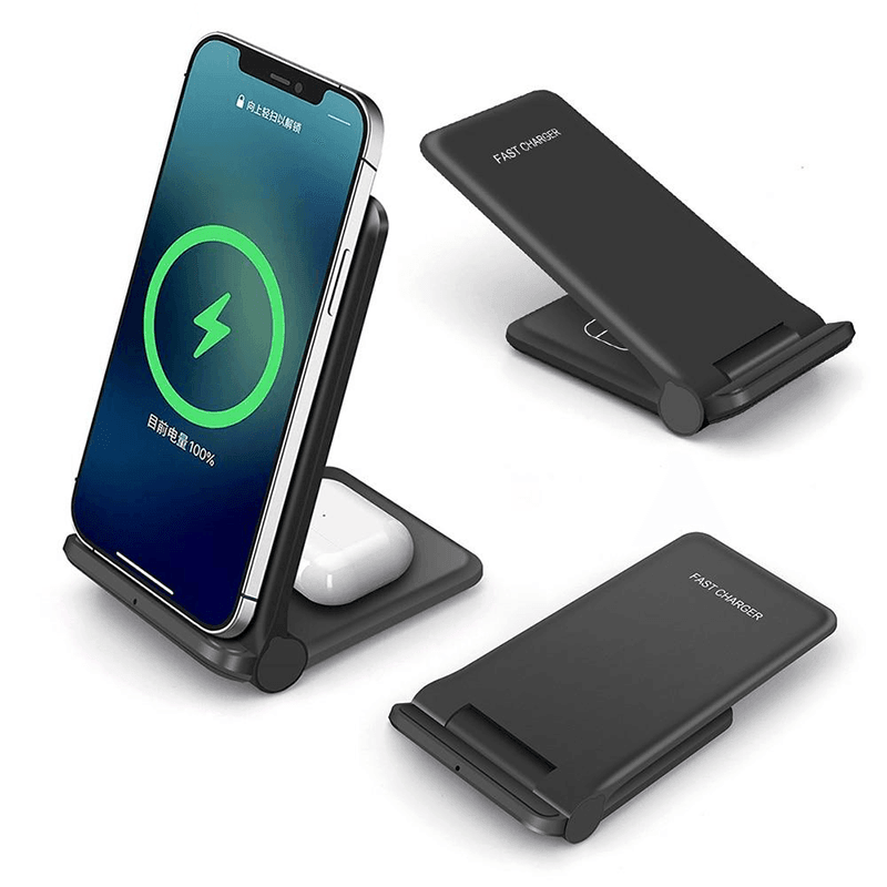 2 in 1 Foldable-portable-fast-apple-charger