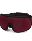 3D Contour Sleeping Mask-maroon-soft