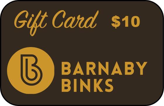 Barnaby Binks Gift Card - Barnaby Binks
