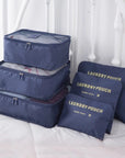 Barnaby’s 6 Piece Travel Cubes - Packing Organizers