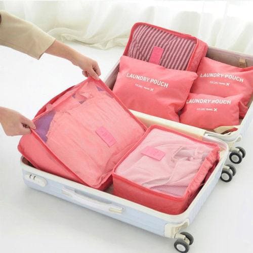 Barnaby’s 6 Piece Travel Cubes - Packing Organizers