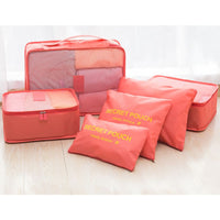 Barnaby’s 6 Piece Travel Cubes - Packing Organizers