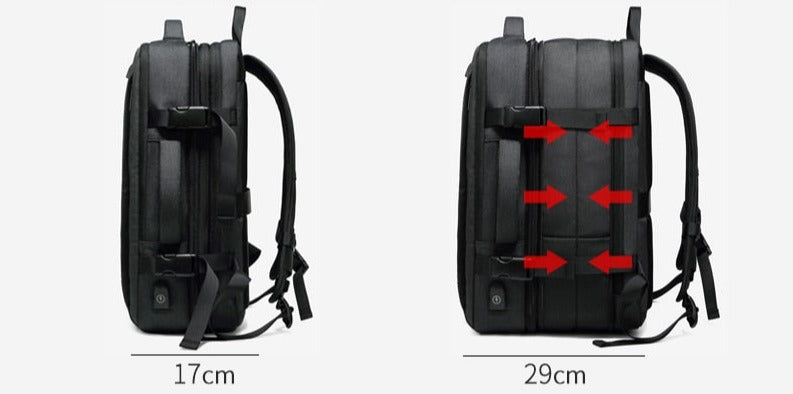 City Express Backpack - Slate / 32x17x48CM - Luggage 