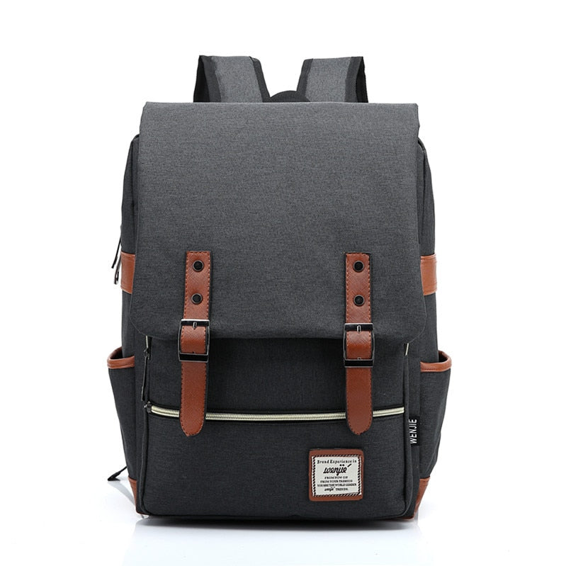 City Vintage Backpack - Slate / 16inch - Backpacks