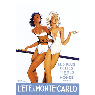 Monte Carlo-art-deco-poster